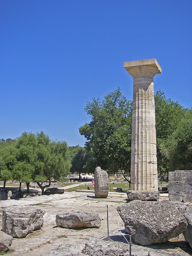 Peloponnes Olympia Dorische Säule