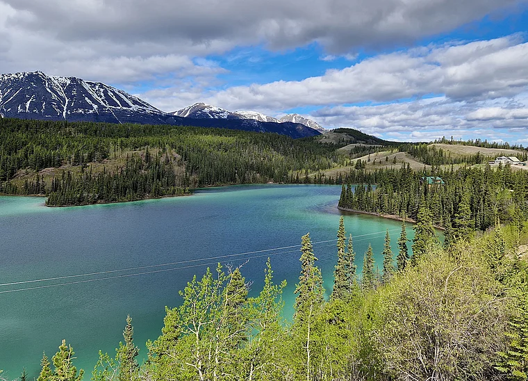 Yukon Carcross Emerald Lake