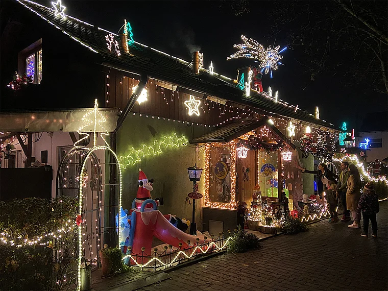 Frankfurt-Zeilsheim Weihnachtshaus