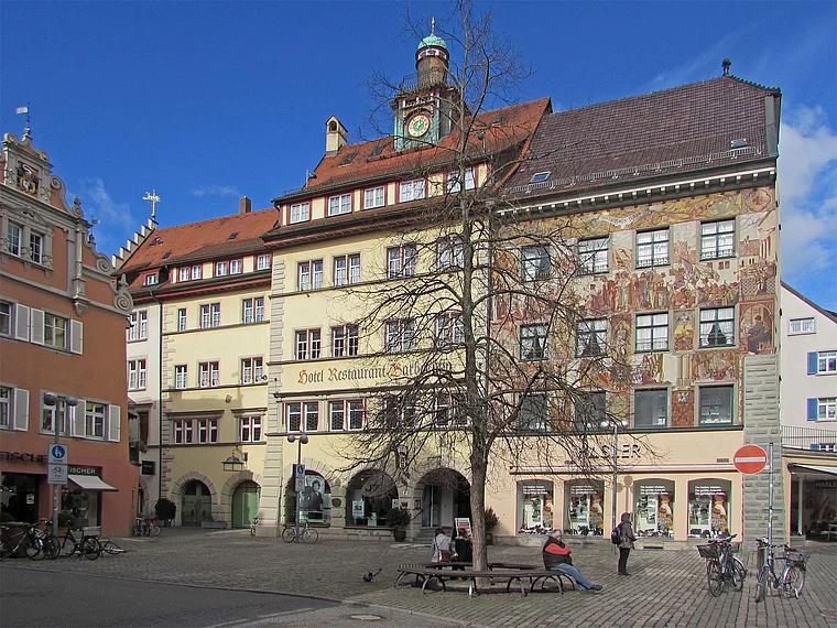 Konstanz Obermarkt Fassadenmalerei