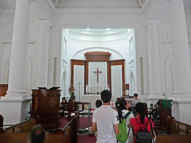 Penang George Town St. George's Church innen