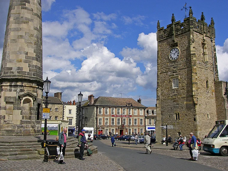 Yorkshire Richmond Marktplatz