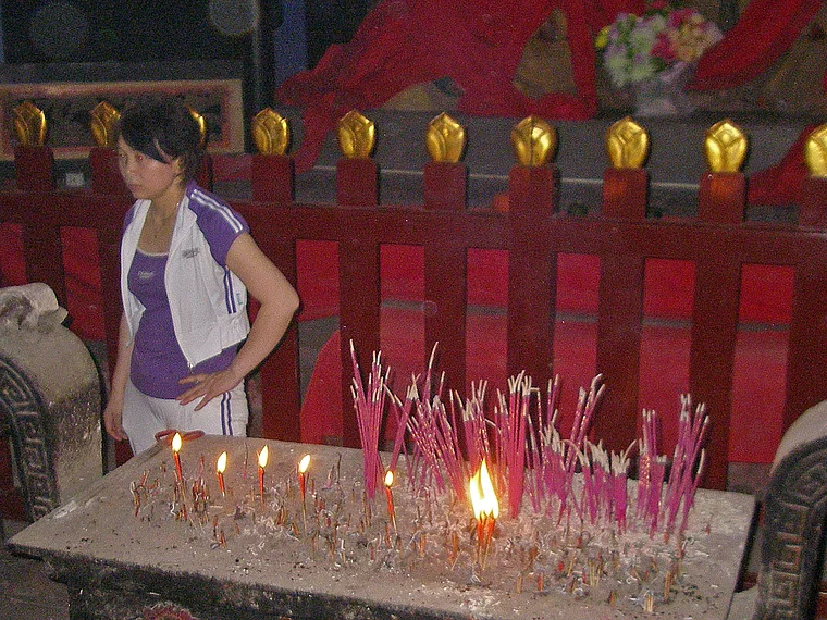 Fengdu Tempel Höllenkönig Räucherstäbchen