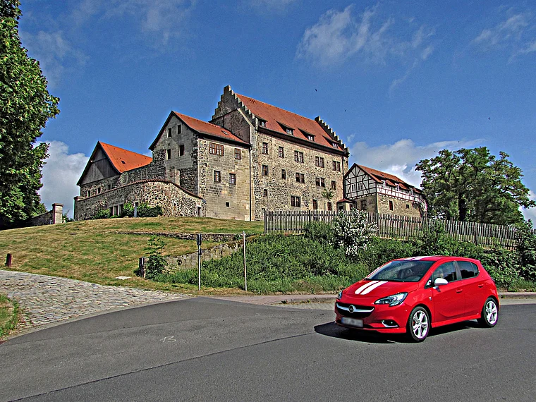 Eiterfeld Burg Fürsteneck Ostseite