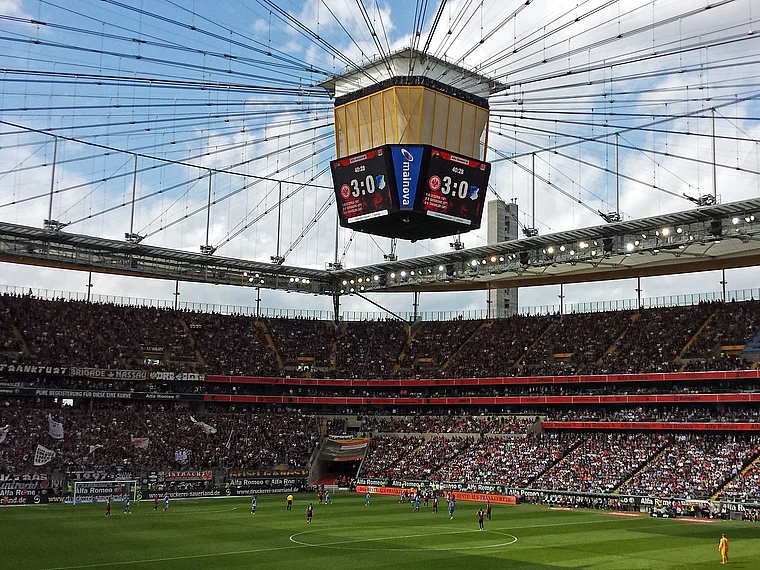 Frankfurt Stadion innen