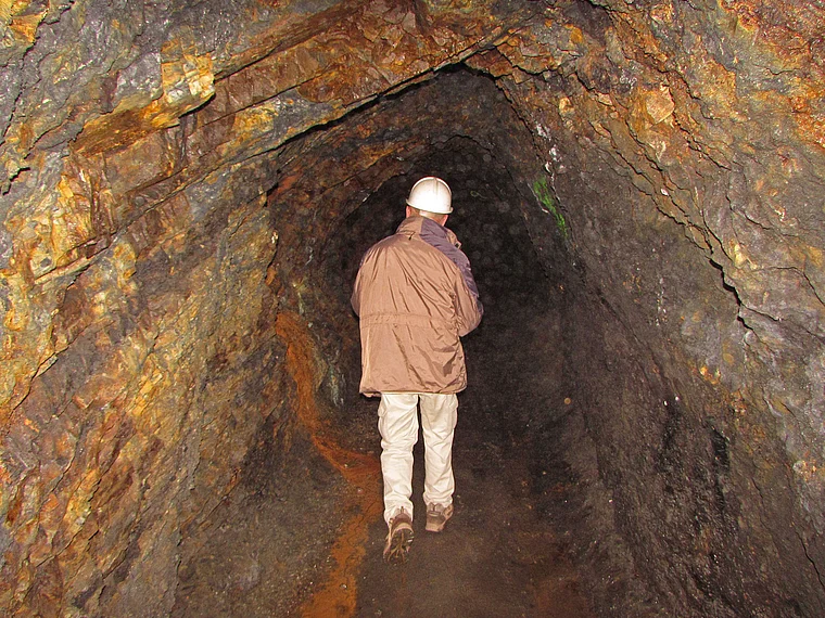 Korbach Bergwerksführer Gerald Berberich