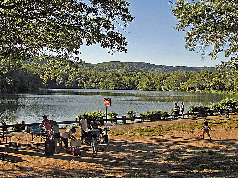 Bear Mountain State Park New York Hessian Lake