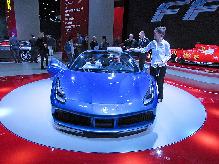 Frankfurt IAA Ferrari 488 Spider