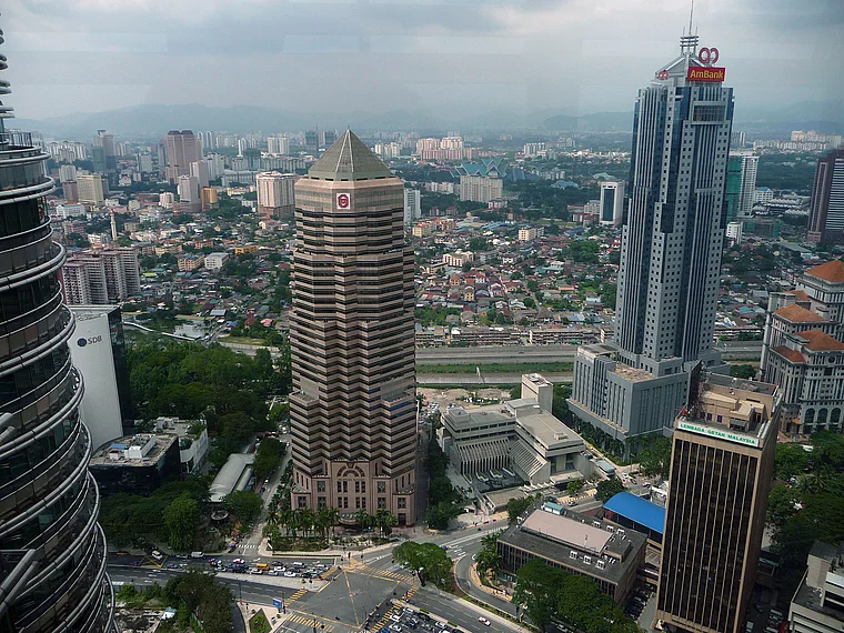 Kuala Lumpur Petronas Towers Deck 86 Ausblick