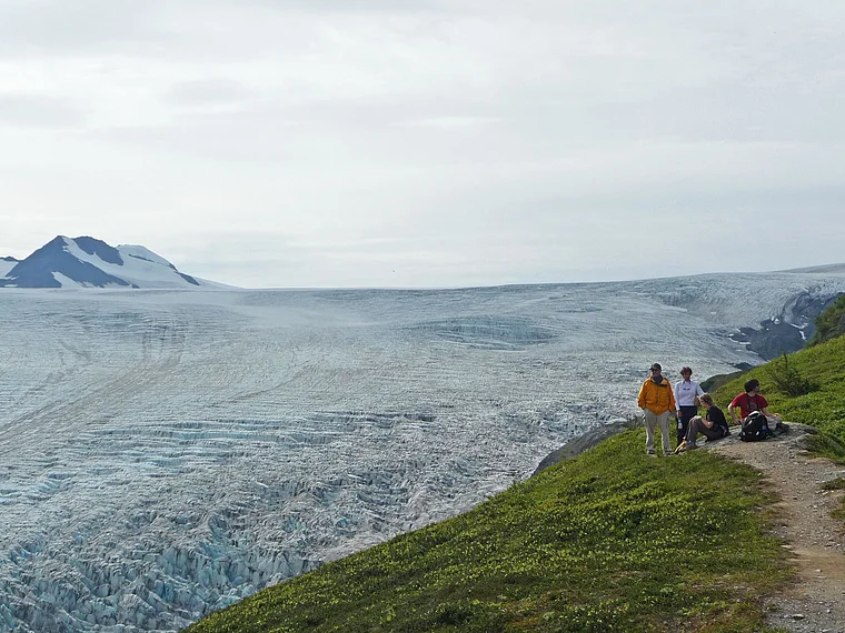 Alaska Seward Exit Glacier von oben