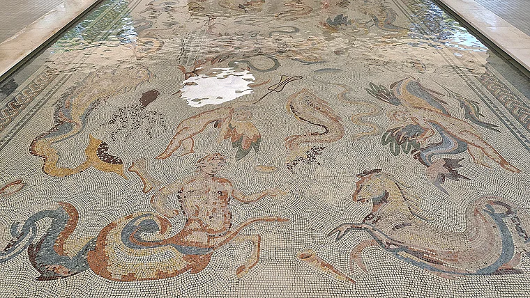 Bad Vilbel Römisches Mosaik