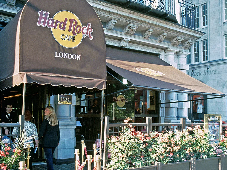Hard Rock Cafe London Eingang