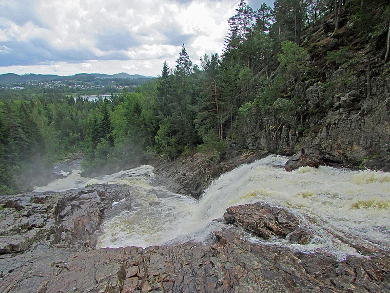 Birkeland Wasserfall