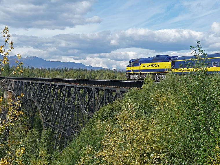 Alaska Railroad Hurricane Gulch Bridge