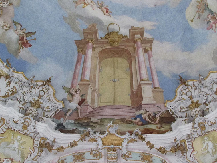 Steingaden Wieskirche Himmelstür