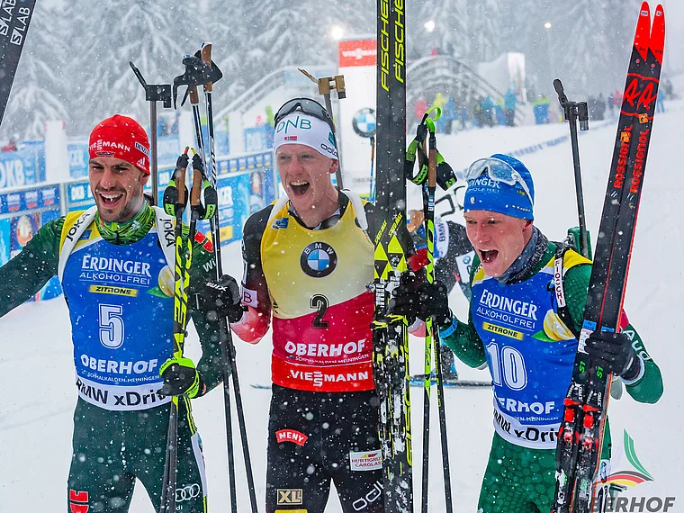 Oberhof Biathlon Weltcup 2019 Sieger