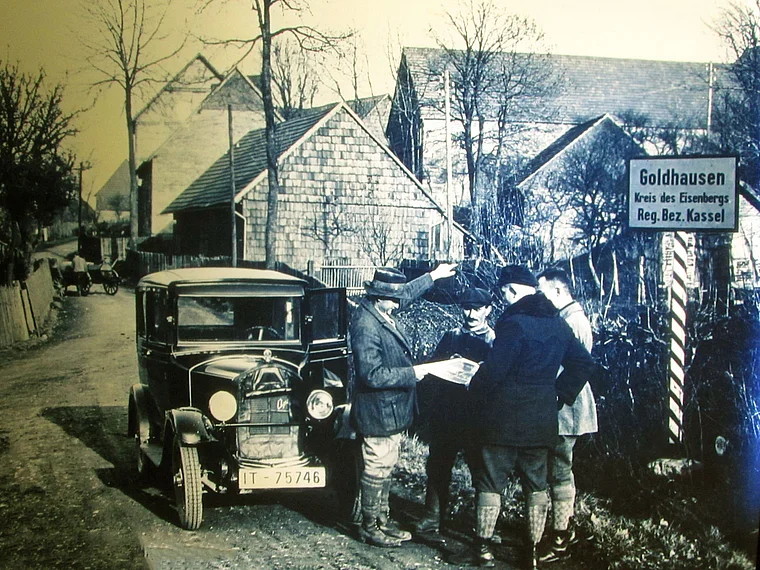 Korbach Zechenhaus Altes Foto