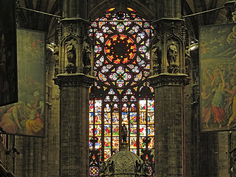 Mailand Dom Fenster