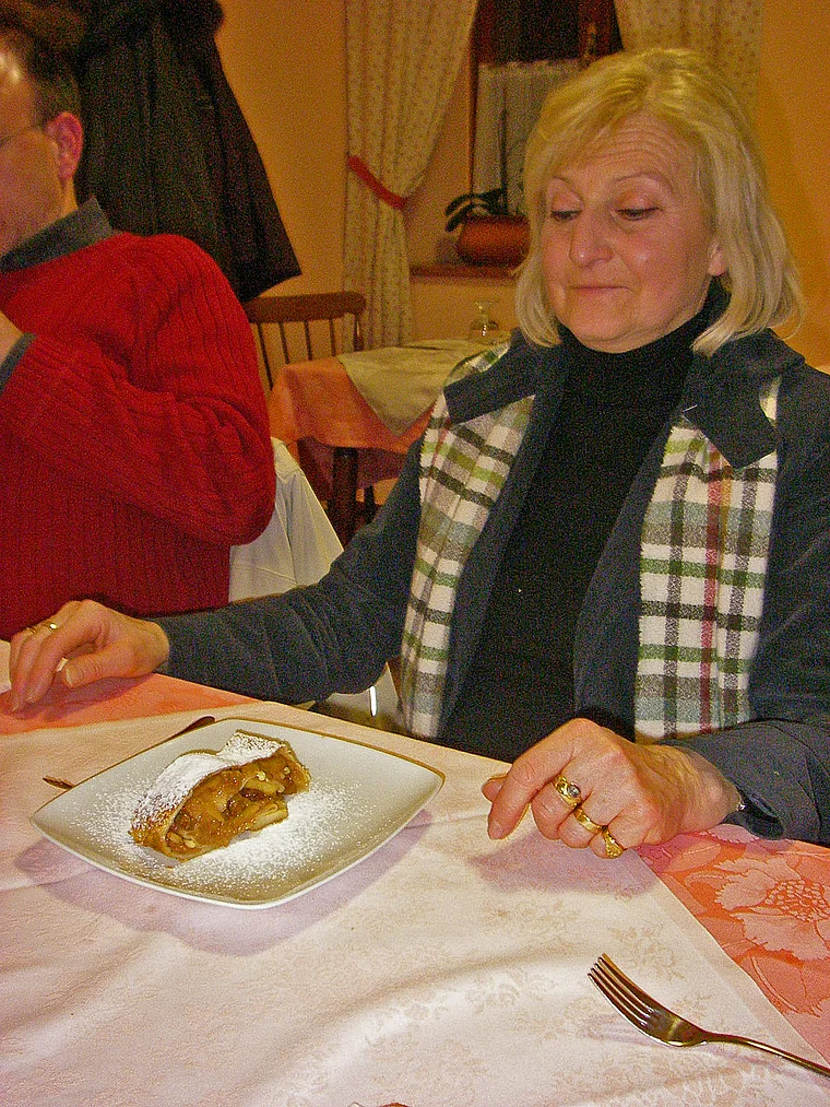 Friaul Comeglians Apfelstrudel