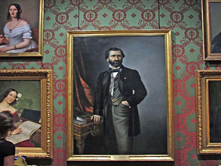 Mailand Scala Gemälde Verdi