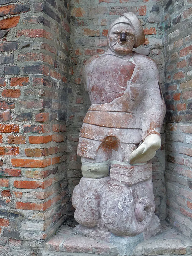 Augsburg Schwedenstiege Steinerner Mann