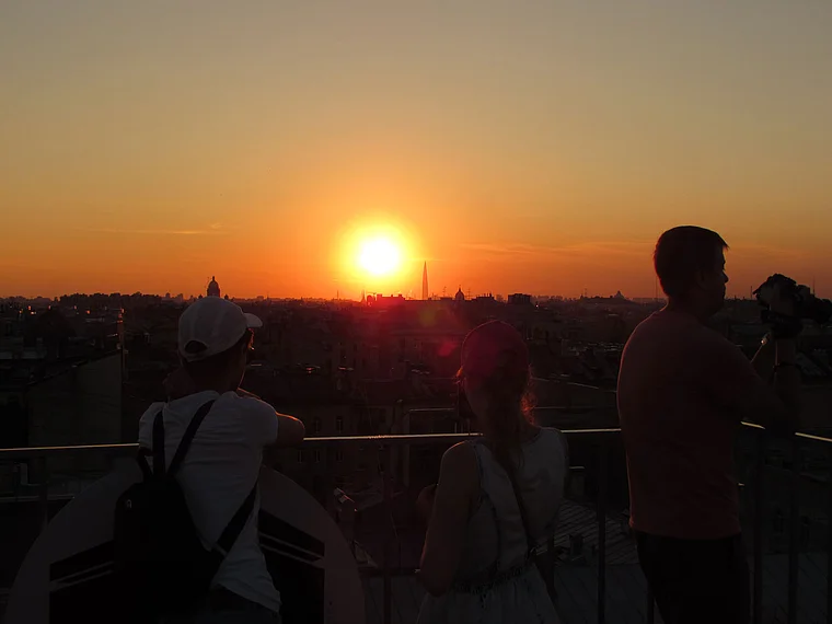 St. Petersburg Sonnenuntergang