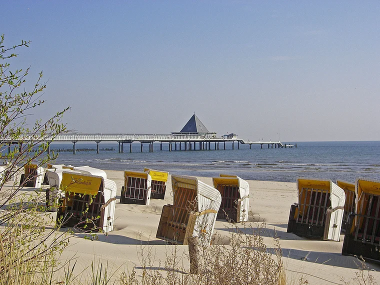 Usedom Heringsdorf Strand Strandkörbe