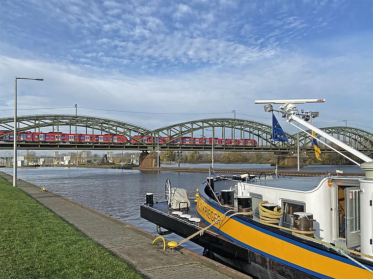 Ginsheim-Gustavsburg Eisenbahnbrücke
