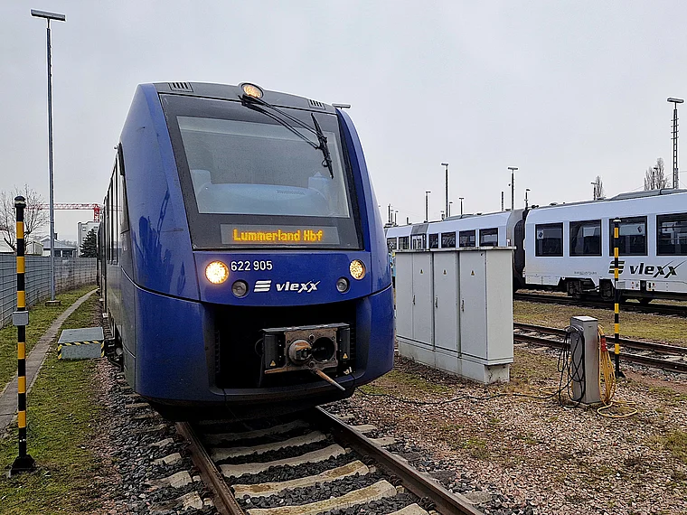 Vlexx Zug Depot Zielanzeige Lummerland 