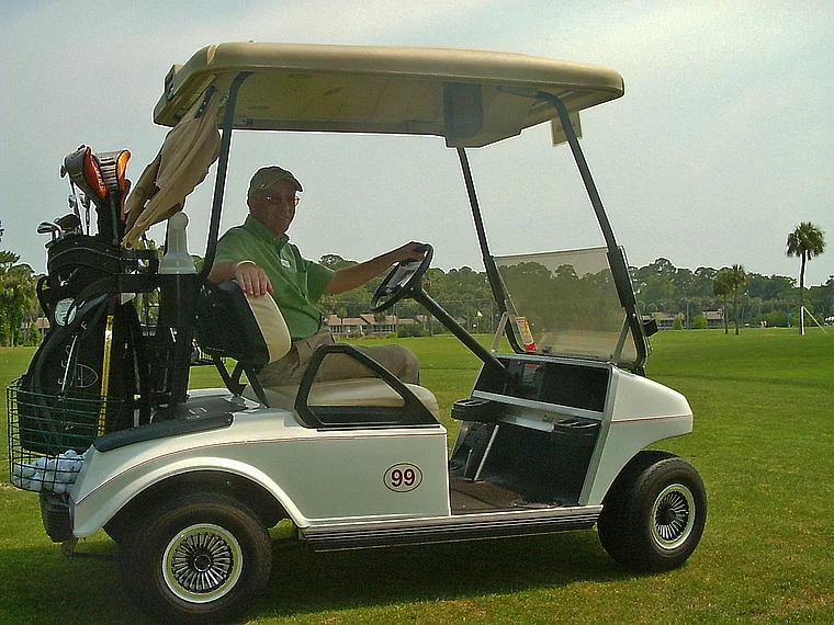 South Carolina Hilton Head Island Ocean Course Caddywagen
