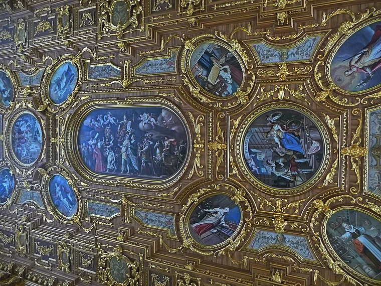 Augsburg Goldener Saal Decke