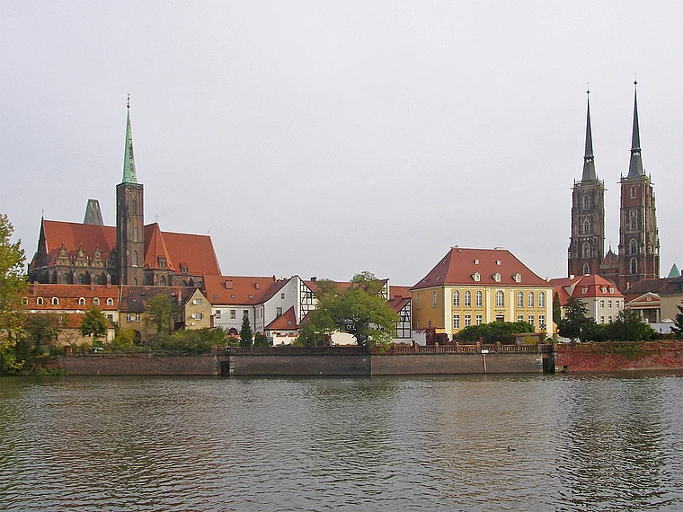 Breslau Oder St. Peter und Dom