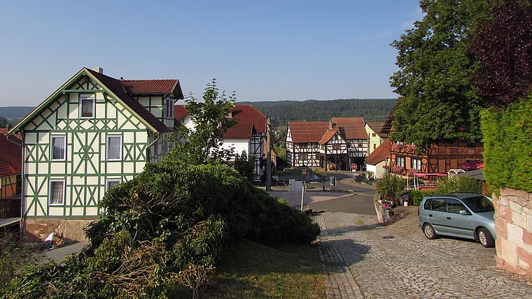 Schwallungen Fachwerkhäuser