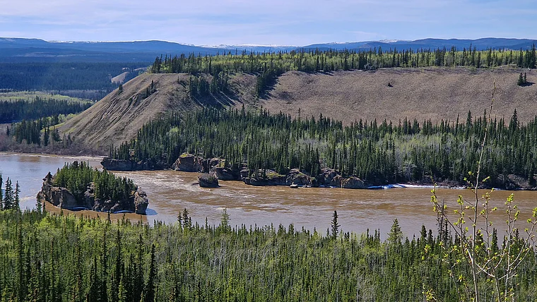Yukon River Five Finger Rapids