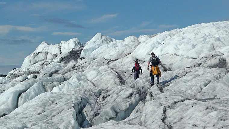 Alaska Matanuska Gletscherwanderung