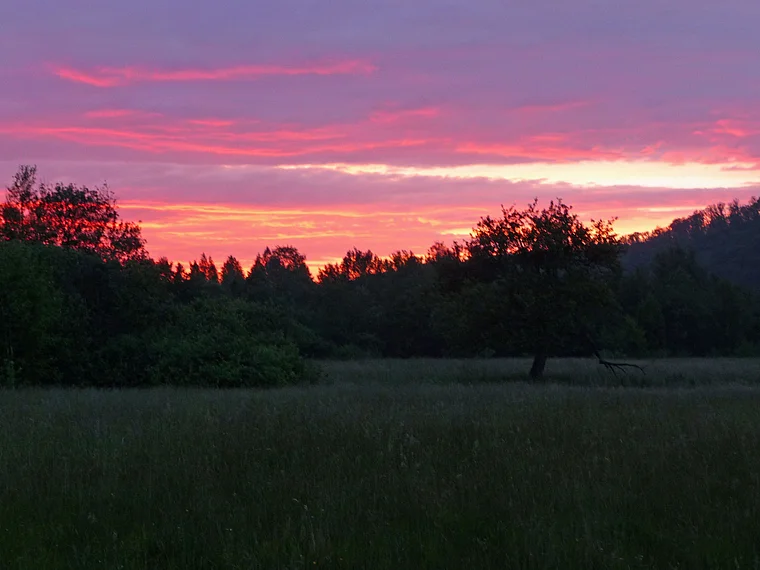 Rumänien Karpaten Sonnenuntergang