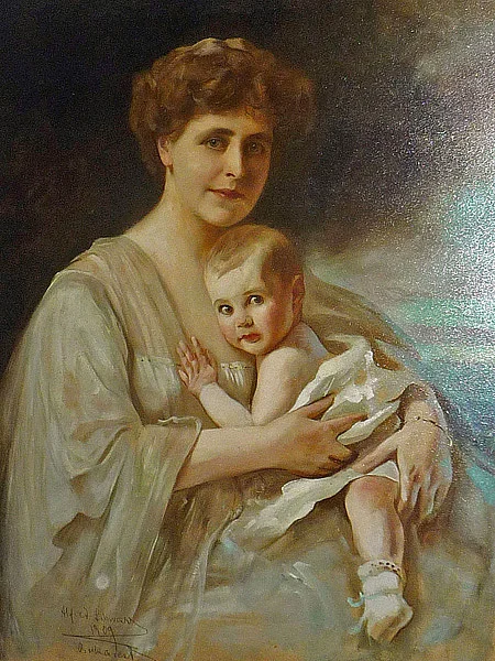 Gemälde Königin Maria von Rumänien
