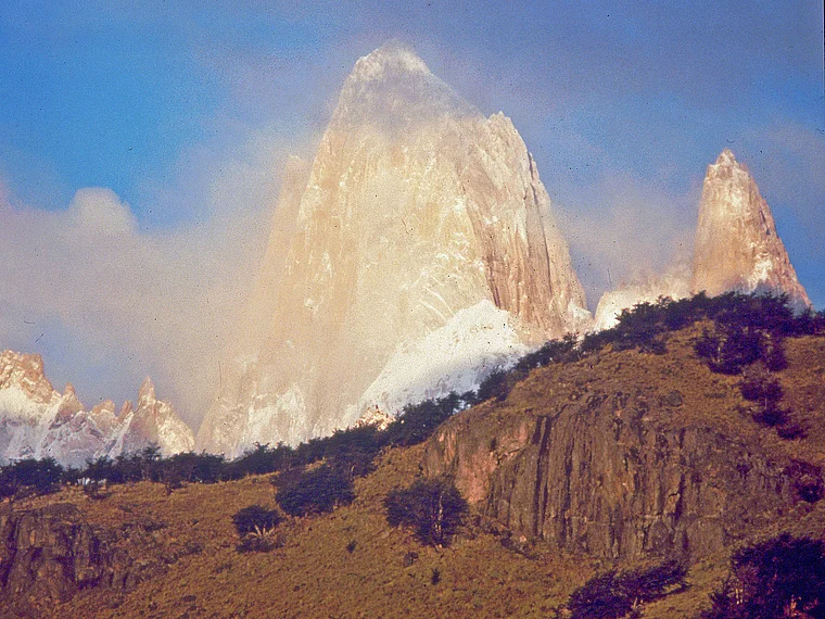 Patagonien Monte Fitzroy Morgensonne