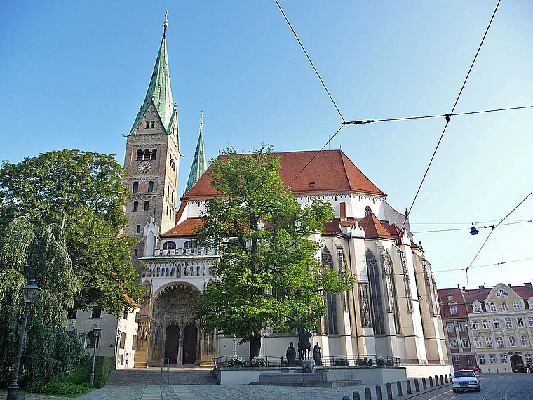 Augsburg Dom außen