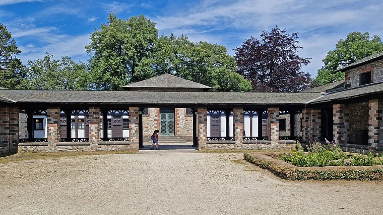Bad Homburg Saalburg Innenhof