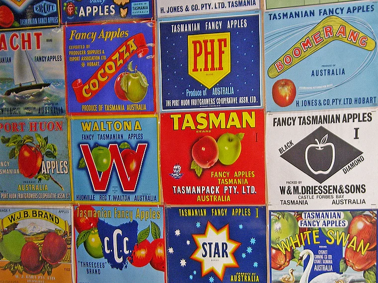 Tasmanien Huonville Apfelmuseum innen