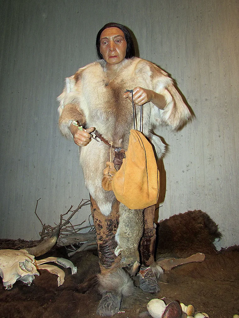 Mettmann Neanderthal Museum Bekleidung Neandertaler