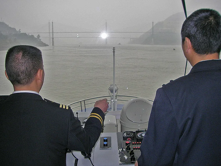 Jangtsekiang Brücke Fuling