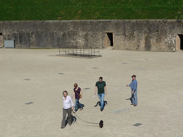 Trier Amphitheater Arena nah