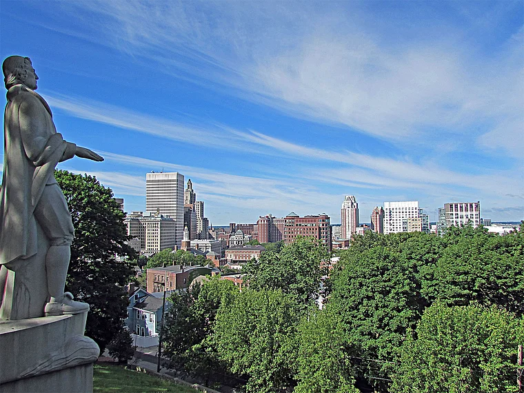 Rhode Island Providence Prospekt Terrace Aussicht