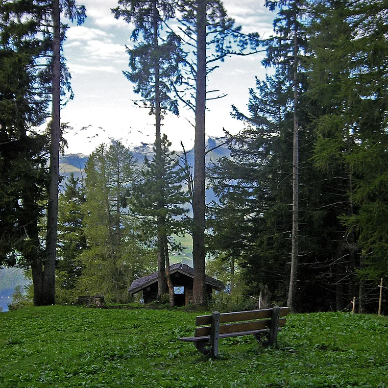 Liechtenstein Fürstensteig Wanderhütte