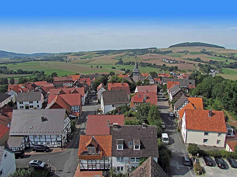 Trendelburg Rapunzelturm Aussicht