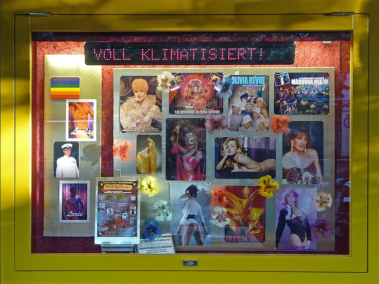 Hamburg Reeperbahn Aushang