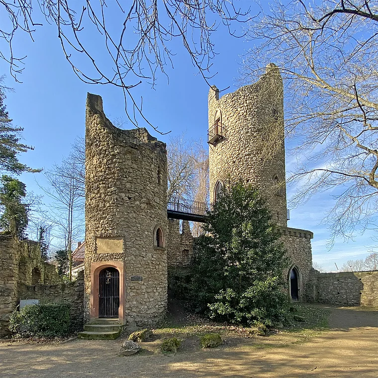 Rüsselsheim Stadtpark Burgruine