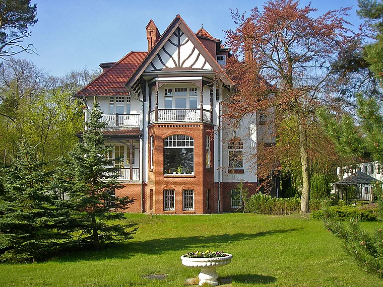 Usedom Heringsdorf Villa im Backsteinstil
